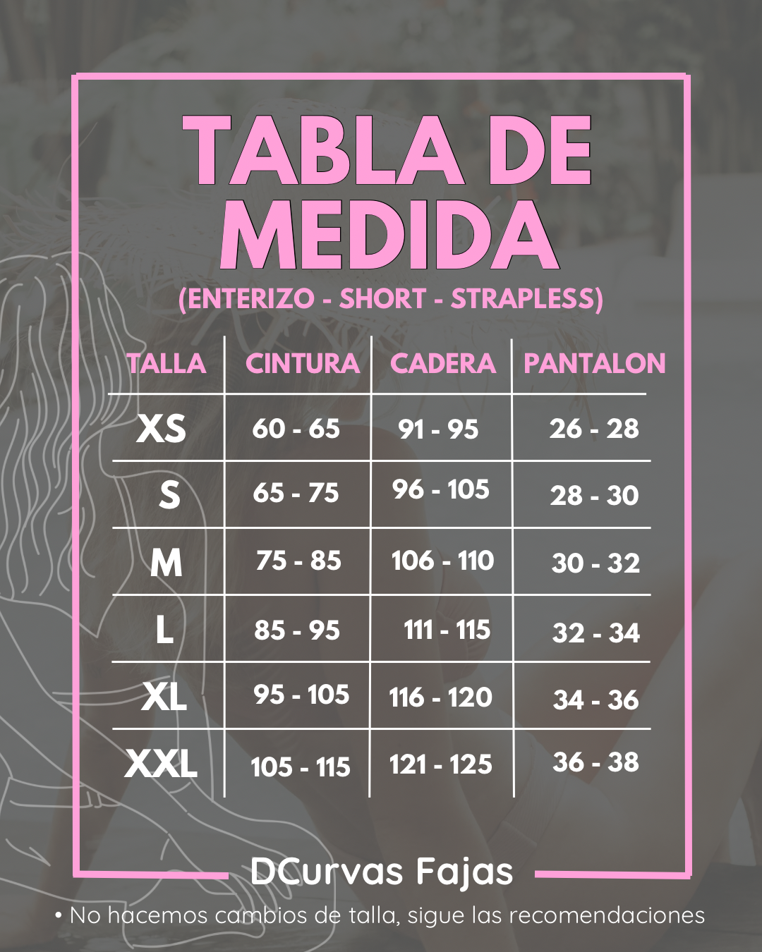 STRAPLESS SIN TIRAS CON VARILLAS